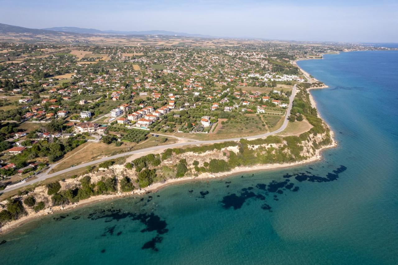 Kalisun Exclusive Villas Nea Kallikrateia Bagian luar foto